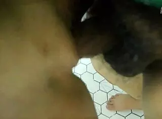 Fucking thai housewife in uniform at home