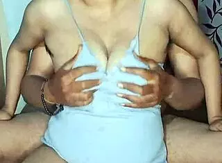 Desi Cutie Alisha Bhabhi Shows Big Boobs and Wet Pussy