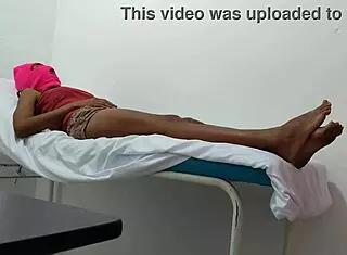Doctor Delivers Sensual Massage to His Female Patient. Special Care Guaranteed!