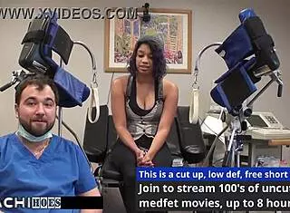 Human Guinea Pig Forced into Hitachi Orgasms by Doctor Tampa