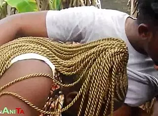 outdoor fun with ebony ladies