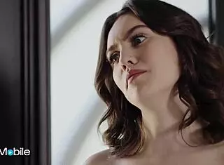 i watched the slender brunette get pounded in missionary, then she got a load all over her trimmed bush, moaning loud