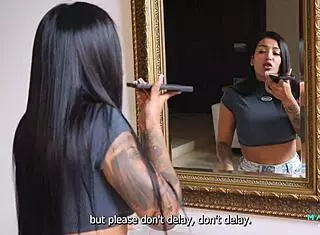 Damn! Mariana Martix bangs the internet technician in House Matrix 2.0 Chap 7!