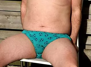 Pissing in my undies and drying in the sun.