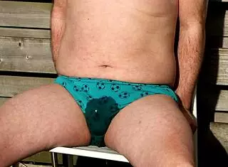 Pissing in my undies and drying in the sun.
