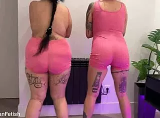 Gg Latina Huge Boobs Jumping Wild in Preview Clip