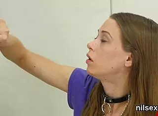 Slutty Nympho Endures Bizarre Anal Therapy in Madhouse!