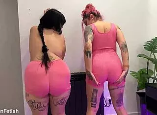 Gg Latina Huge Boobs Jumping Wild in Preview Clip