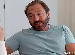 Petite 18+ Blonde Teen Needs Deeper Penetration in Hardcore Sex