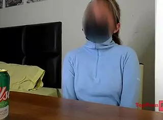 Rita the Tattooed Girl Ends Casting with Creampie