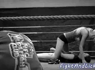 petite euro babe wrestling busty lesbian