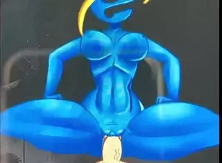 Cute Girl Rides In Cowgirl Position