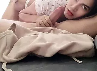 hot ebony couple sucks and rides till creampie