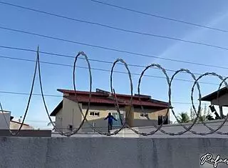 i caught my hot neighbor drii cordeiro playing with a sex machine in her backyard