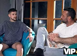 Seductive Teen Meets Stepdaddy In Family Setting