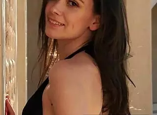 Petite Czech Beauty Strips Naked Outdoors To Flaunt Her Curvy Figure