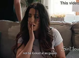 curvy teacher cheats with milf in rough lesbian affair, gets caught with big tits exposed