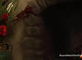 Curvy Blonde Mistress Orgasms From Strapon