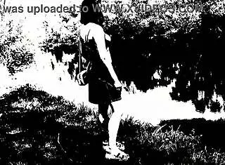 pretty girl strips naked and masturbates to music!