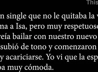 Isa fucks single friend in swinger group.