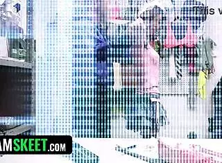 Shoplyfter Teen Thief Gets Tight Hole Stuffed by Guard!