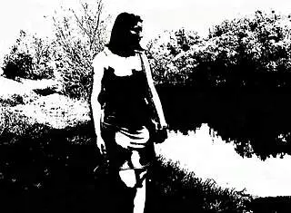 pretty girl strips naked and masturbates to music!