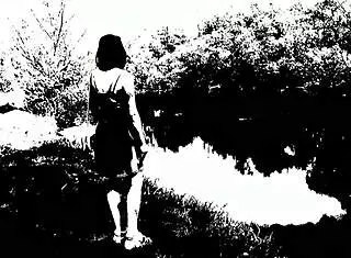 pretty girl strips naked and masturbates to music!