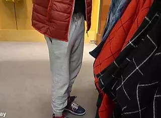 Sucking Dick for Christmas Presents - Big Tits Outdoor Fun?