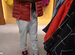 Sucking Dick for Christmas Presents - Big Tits Outdoor Fun?