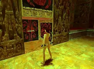tomb raider bloopers with public nude mishaps