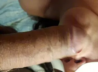 She sucked the head of my cock and my hairy balls a lot