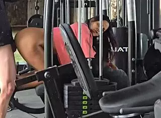 Fodi A Morena Gostosa Na Academia E Ainda Gozei Dentro Dela