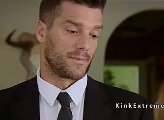 man, tied up teen throat banged n’ ass caned hard!