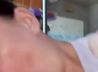 My roommate gives me head again