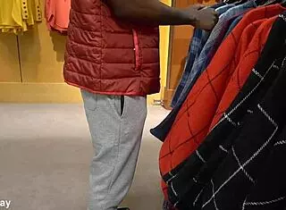 Sucking Dick for Christmas Presents - Big Tits Outdoor Fun?