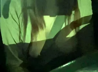 Artemisia Love Night Car Ride Flashing Big Tits Nipples Play Smoking Fetish