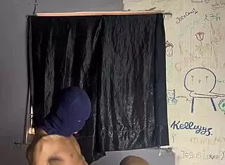 Have you seen this ebony amateur with huge curves sucking big black cock before assfucking?