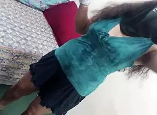 Is the step brother-in-law crazy about bhabhi's pussy?