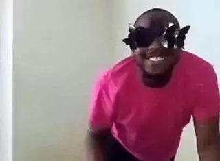 Sheer fingering and spreading open anus in close-up view