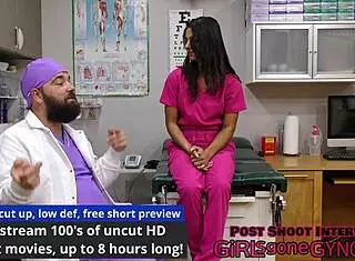 Misty Addams Gets Her Yearly Physical Check-Up