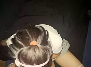 Shy Mexican Student Eats My Cock After Class in Public Homemade Video