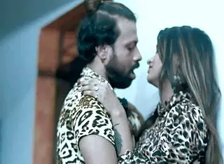 Sexy Indian wife desperately wants creampie from husband's friend in 3some!