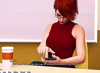 Being a Dik 45 - Redhead Sorority President Takes Creampie and Swallows Loads of Hot Cum