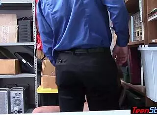 Arrogant Mexican thief slut anal pounded by LP officer in office