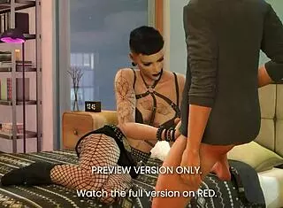 Mystique 2 3d hentai preview teases naughty sex