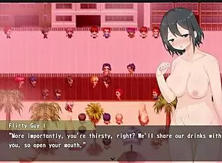 magical girl with big tits masturbates in anime style 😍