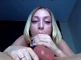 Hard Dick Shoots Cum Right in the Throat – Swallow It!