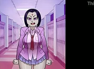 Stepsister In Uniform Shows Ass While Making Bed