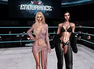 虚拟职业摔跤比基尼大赛