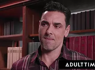 adult time: slutty teen heather honey getting gangbanged in library by older staff 😈